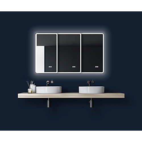 Die beste badspiegel talos led sun 45 x 70 cm lichtumrahmung digitaluhr Bestsleller kaufen
