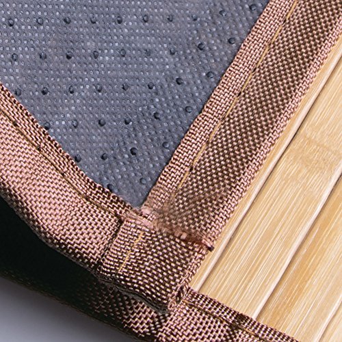 Bambusteppich iDesign Formbu rutschfeste Fußmatte, 61×122 cm