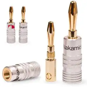 Bananenstecker UC-Express 4X High End Nakamichi Bananas