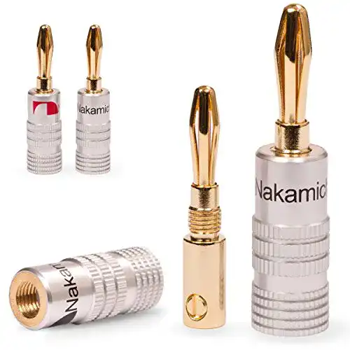Bananenstecker UC-Express 4X High End Nakamichi Bananas