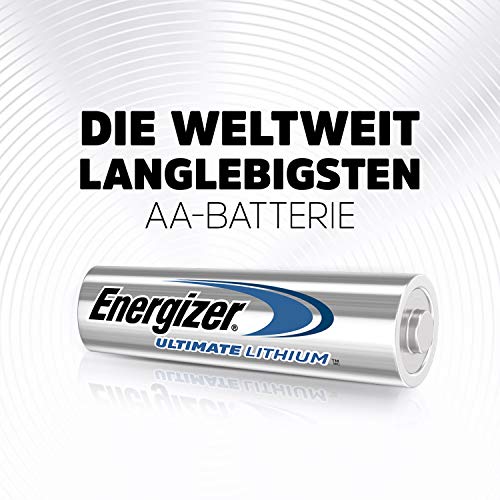 Batterie Energizer AA, Ultimate Lithium, 4 Stück