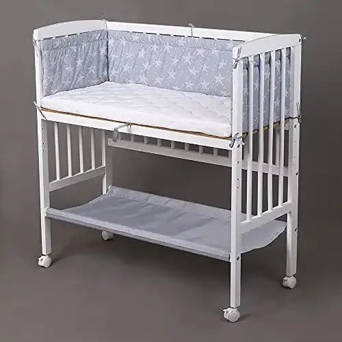 Beistellbett Boxspring TIGGO, 90×40 höhenverstellbar mit Matratze