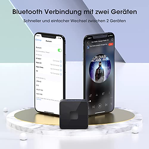Bluetooth-Empfänger MW Audio NY Bluetooth Empfänger, Aux