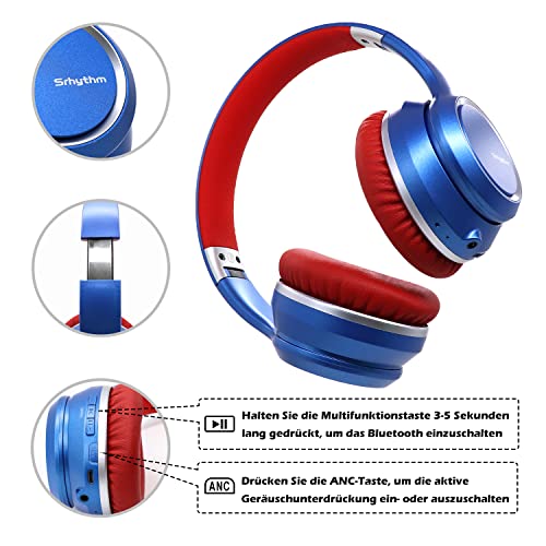 Bluetooth-Kopfhörer On-Ear Srhythm, mit Rauschunterdrückung
