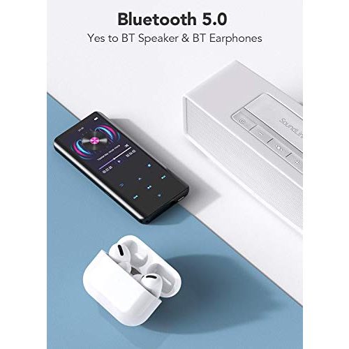 Bluetooth-MP3-Player AGPTEK 32GB MP3 Player Bluetooth 5.0