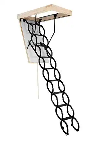 Bodentreppe oMan ‘Flex Termo’, Scherentreppe, Metall, 130 x 60