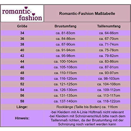 Brautkleid Romantic-Fashion, Weiß Modell W105 A-Linie Stickerei