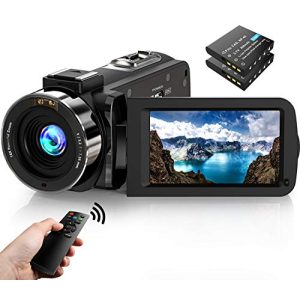 Camcorder AOREGRE Videokamera 1080P FHD 30FPS 36MP IR