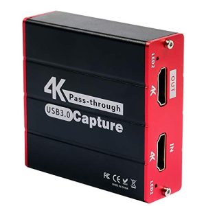 Capture-Card TreasLin HDMI Capture Card USB3.0,4K-Eingang