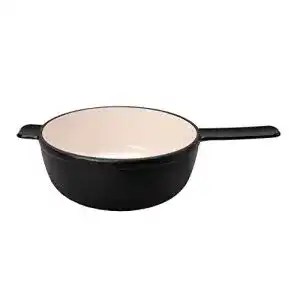 Caquelon Kisag Fondue Gusseisen Fonduetopf Käsefondue 20 cm
