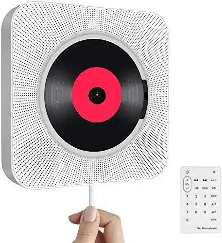 CD-Player Loacy Tragbarer CD Player mit Bluetooth