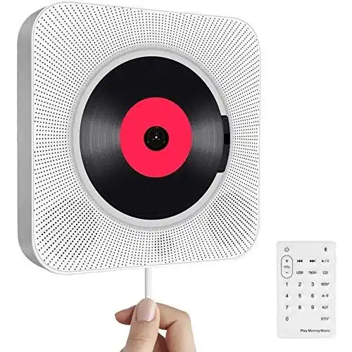 CD-Player Loacy Tragbarer CD Player mit Bluetooth