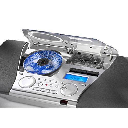 CD-Player mit Kassettendeck Karcher MC 6550N Kompaktanlage