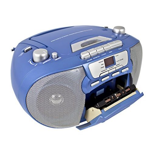 CD-Player mit Kassettendeck Karcher RR 5040 Oberon tragbar