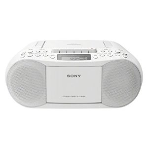 CD-Player mit Kassettendeck Sony CFD-S70 Boombox, weiß