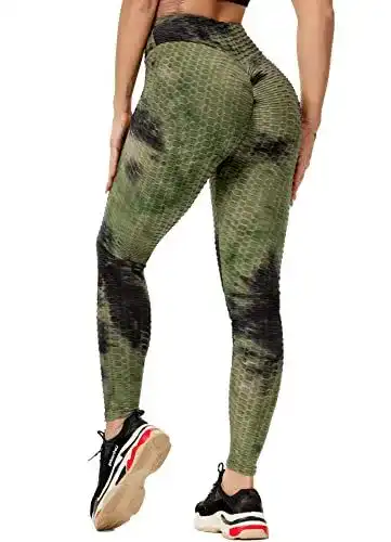 Cellulite-Leggings RIOJOY Damen Push Up Leggings, High Waist