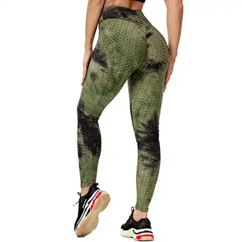 Cellulite-Leggings RIOJOY Damen Push Up Leggings, High Waist