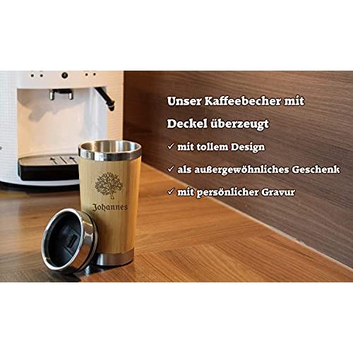 Coffee to go Becher Geschenkissimo Kaffeebecher mit Namen
