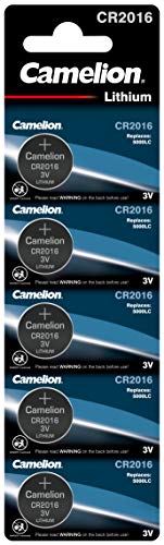 Die beste cr2016 camelion 13005016 lithium knopfzellen batterie 5er set Bestsleller kaufen