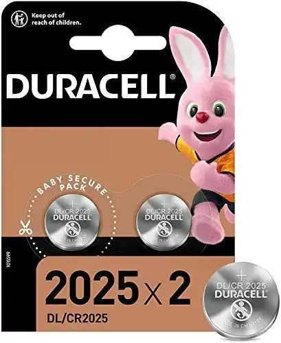 CR2025 Duracell 2er Set Knopfzelle Lithium Batterie ( D)