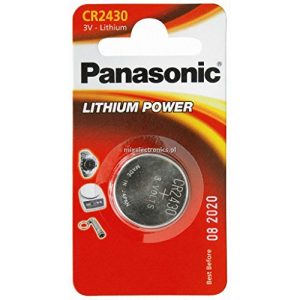 CR2430 Panasonic Knopfzellen 3V, Lithium, 2 Stück