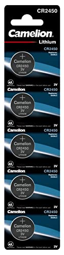 Die beste cr2450 camelion 13005450 lithium knopfzellen batterie 5er set Bestsleller kaufen