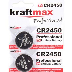 CR2450 kraftmax 2-pack lithium high-performance battery