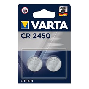CR2450 Varta Batteries Electronics Lithium button cell 2 pack