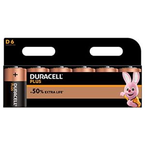 D-Batterien Duracell Plus Power Typ D Alkaline Batterien, 6er Pack