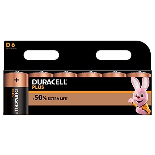 Die beste d batterien duracell plus power typ d alkaline batterien 6er pack Bestsleller kaufen