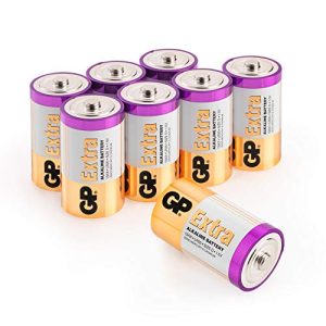 D-Batterien GP TONER GP Extra Alkaline Batterien D, 8 Stück