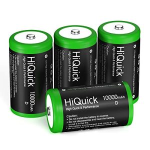 D-Batterien HiQuick Mono D Akku, NI-MH wiederaufladbar, 4er