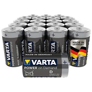 D-Batterien Varta Power on Demand D Mono Batterien, 20er Pack