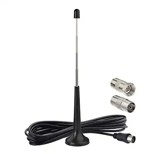 DAB-Antenne BINGFU DAB FM UKW Radio Antenne Teleskop