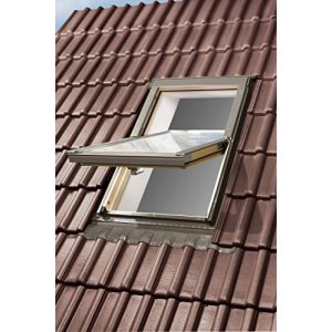 Dachfenster Optilight Kronmat mit Eindeckrahmen 78×118 Fakro
