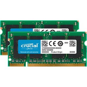 DDR2-RAM Crucial CT2KIT25664AC800 4 GB (2 GB x 2) Speicher Kit