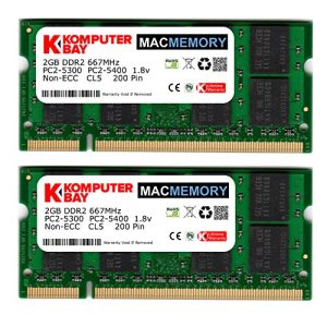 DDR2-RAM Komputerbay 4GB (2X 2GB) 667MHz SODIMM Apple