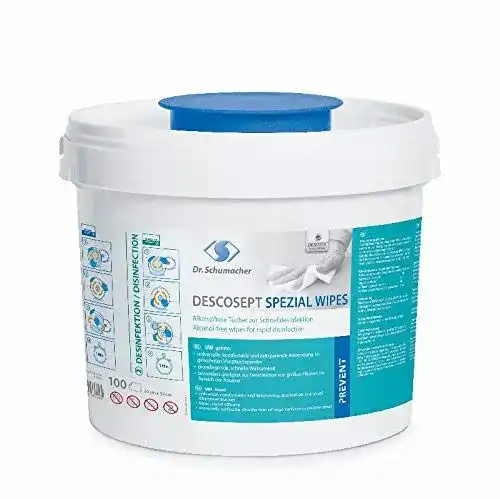 Desinfektionstücher-Eimer kidsnado Descosept Spezial Wipes