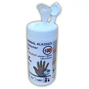 Desinfektionstücher (Spenderbox) ProfiOffice universal Alkohol
