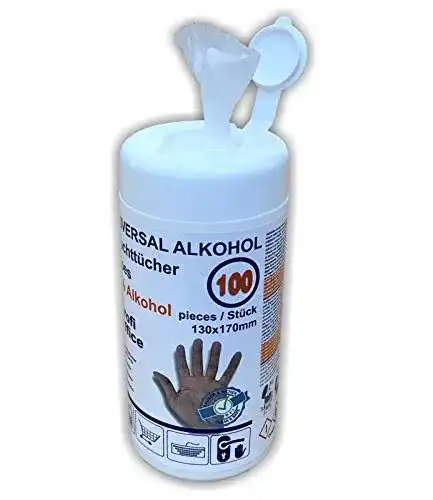 Desinfektionstücher (Spenderbox) ProfiOffice universal Alkohol