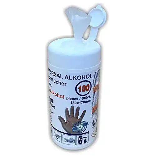 Desinfektionstücher (Spenderbox) ProfiOffice universal Alkohol