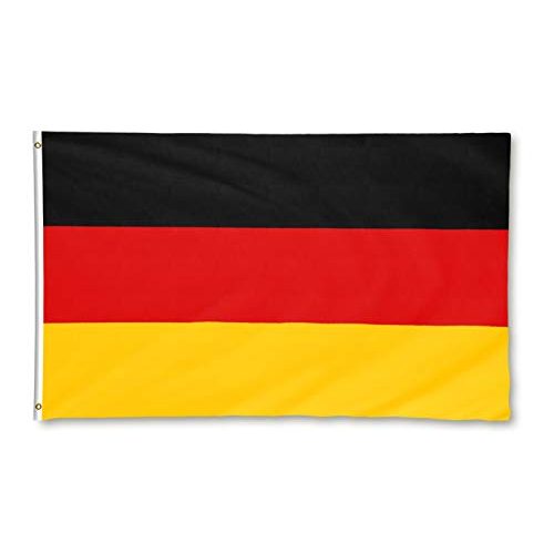 Deutschlandfahne Star Cluster 90 x 150 cm Deutschland Flagge