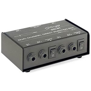 Di-Box Stagg SDI-ST 2-Kanal DI Box mit Mono/Stereo Schalter