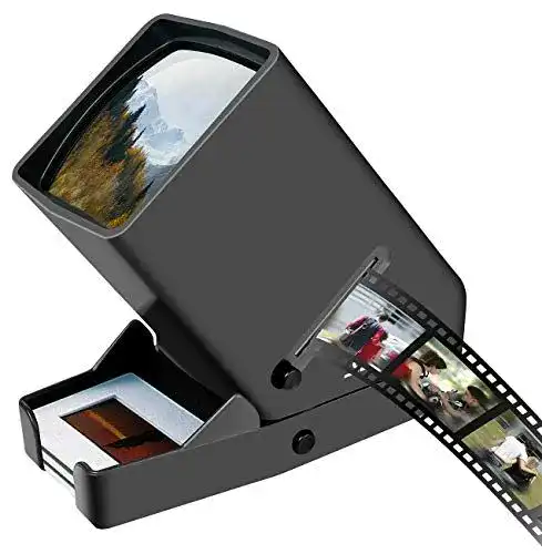 Diabetrachter Somikon: Mobiler Dia- & Negativ-Betrachter