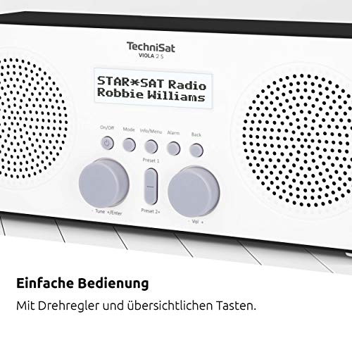 Digitalradio TechniSat VIOLA 2 S, tragbares DAB Radio, DAB+