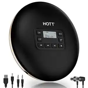 Discman HOTT CD611 Tragbarer CD Player Walkman Compact