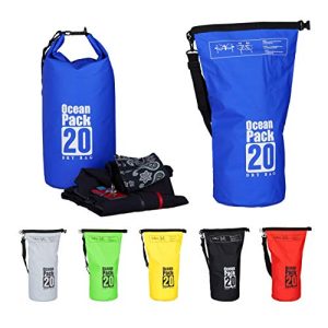 Dry-Bag Relaxdays Ocean Pack, 20L, wasserdicht, Packsack