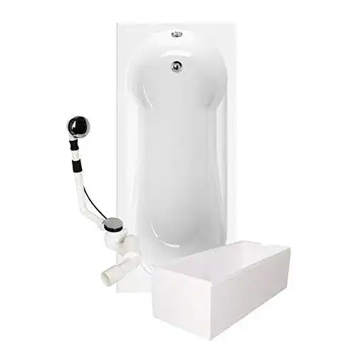 Duschbadewanne Calmwaters ® Komplettset 180×80 cm