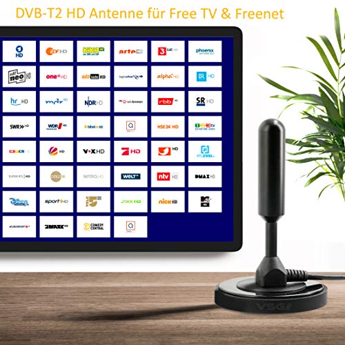 DVB-T-Antenne VSG 24 91001, DVB-T2 (HD) Antenne, AVK25 Plus