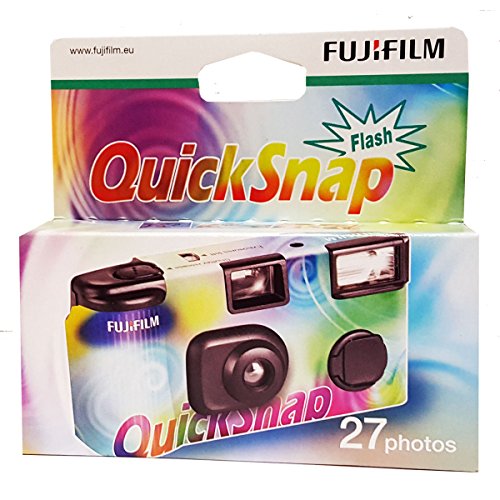 Einwegkamera 5x Fujifilm Quicksnap Flash, 27 Bilder, mit Blitz